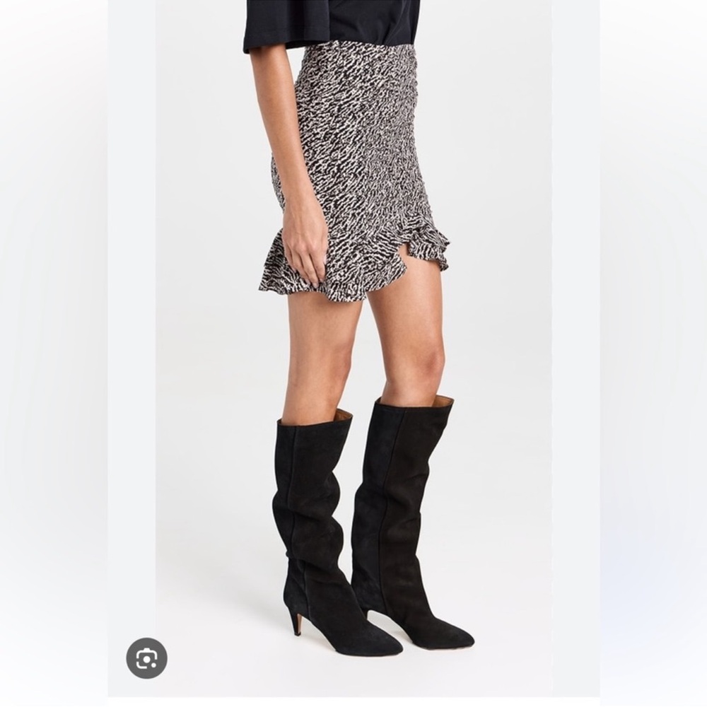 $750 NWT Isabel Marant Silk Milendi Mini Skirt